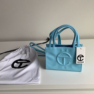 Telfar small bag blue brand new never worn